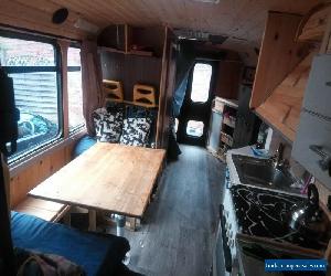 Ford Transit 4 berth motorhome / campervan conversion unfinished project