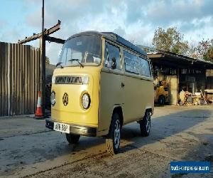 Vw type 2 bay window camper van