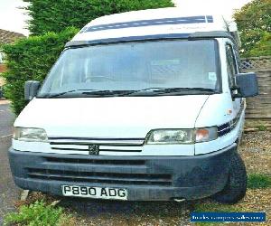 Peugeot Auto Sleeper Harmony 2L 2 Berth Hot Water Shower Fridge Kitchen Long MOT for Sale