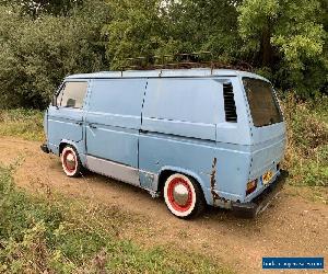 1983 VW T25 PANEL VAN CAMPER. VOLKSWAGEN HAND BUILT INTERIOR 1.9 PETROL. SWAP ?