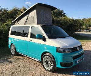 VW T5 camper van with pop top, sleeps 4 with 5 belted seats. for Sale