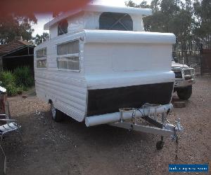 VISCOUNT 15FT POP TOP VAN, NEW CURTAIN ON POP TOP NEEDS SOME WORK