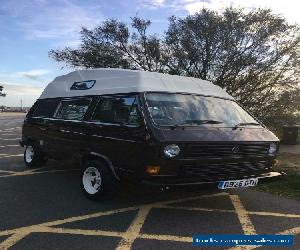 VW T25 Caravelle Hightop Camper 1985 2.0 petrol automatic 