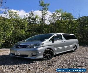 Toyota Alphard Camper / Day Van with Rear Conversion Sink & Cooker 2005 2.4L 