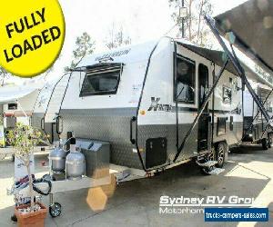 2018 Franklin X-Factor 216 MDCLW White & Grey Caravan