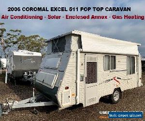 2006 Coromal Excel 511 Pop Top Caravan with - Air Conditioning - Solar - Annex for Sale