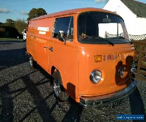 1977, VW panel van, camper, campervan, Volkswagen bus, bay window