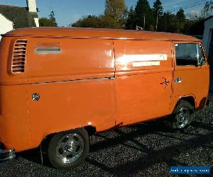 1977, VW panel van, camper, campervan, Volkswagen bus, bay window