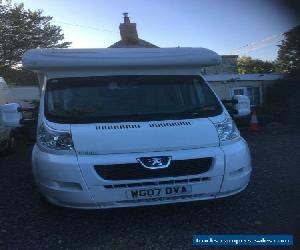 Peugeot Elddis Sunseeker motorhome.