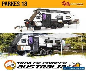 Ezytrail Parkes 18 Off Road Caravan 18FT Hybrid Pop Top Trailer for Sale