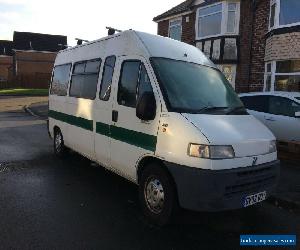 fiat ducato ambulance 2003, motorhome conversion started