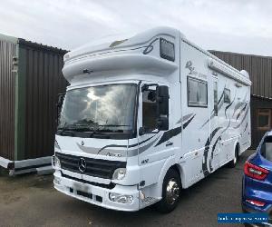 MERCEDES 818 RS RACE CRUISER MOTORHOME LUXURY WITH GARAGE RACE TRUCK SPORTHOME 