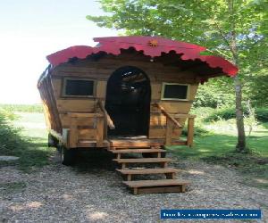 1950 custom, handcrafted Hand made artist created Hut on Wheels