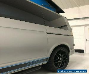 VW T5 4 berth camper van with Pop top in Satin Silver 