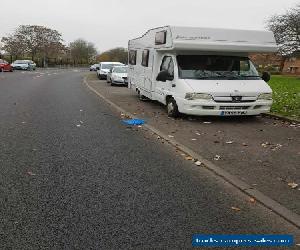 2005 Peugeot elddis 4 berth 