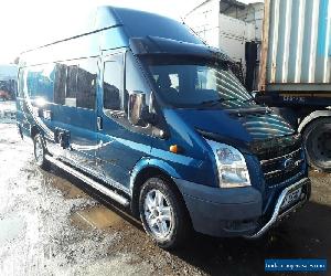 FORD TRANSIT MOTOR HOME, DIESEL MANUAL,  128206 MILES for Sale