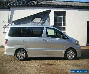 TOYOTA ALPHARD CAMPER VAN,MOTORHOME~4 BERTH+POP EASY ROOF+FRESH IMPORT~ULEZ FREE