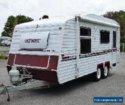 Caravan 20ft Olympic Series 2000 Shower Toilet 2 lounges Isl.Bed AC ROA Vic Rego for Sale