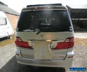 Toyota Alphard 2005/05 Campervan Rear Kitchen Pop Top 2 or4 Berth