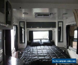 2014 Golden Eagle Escape 3 Bunk Caravan Sleeps 6 Full Ensuite 22'6 Length