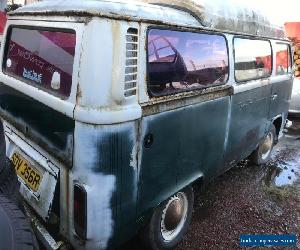 VW T2 LATE BAY CAMPER, DORMOBILE ELEVATING ROOF, NEEDS FULL RESTORATION, DRIVES.