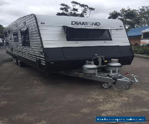  2017 DIAMOND RADIANT CARAVAN 23FT ALUMINIUM FRAME