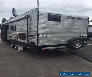  2017 DIAMOND RADIANT CARAVAN 23FT ALUMINIUM FRAME