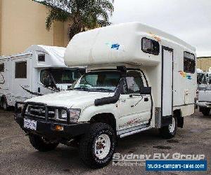 1999 Toyota Matilda Toyota Hilux White M Motor Home