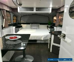 KAKADU GEKO CAMPER, 2015 WITH FULL ENSUITE, BATTERY PACK, GAS HWS, ELECTRIC LIFT