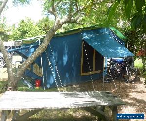 blue tongue semi off road deluxe camper trailer