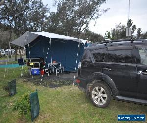 blue tongue semi off road deluxe camper trailer