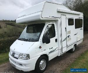 2007 COMPASS AVANTGARDE 140 4 BERTH MOTORHOME PEUGEOT 2.0 HDI ,REAR LOUNGE,36K