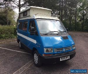 Renault traffic prima  2 berth pop top camper van diesel with power steering 