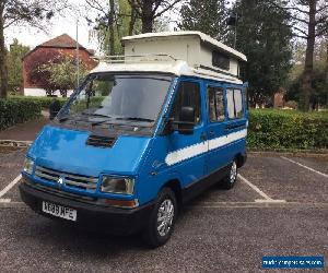 Renault traffic prima  2 berth pop top camper van diesel with power steering 