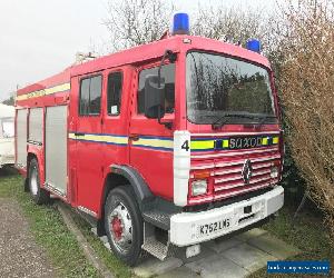 Renault Midliner 1992 Fire Truck, Campervan, Motorhome, Racevan 