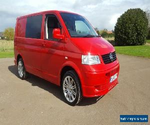 VOLKSWAGEN T5 TRANSPORTER CAMPER VAN SMALL MOTOR HOME VW RED