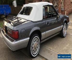 Ford Mustang Convertible. FOX Body, 1991. 5.0 V8 Auto