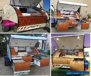 Gidget Retro Teardrop Camper Trailer