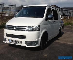 2014 VOLKSWAGEN TRANSPORTER 2.0 tdi  T30 4 birth pop top camper van  STARTLINE