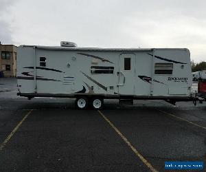 2007 NO RESERVE USED TRAVEL TRAILER R.V  ROCKWOOD BY FOREST RIVER 1 SLIDE