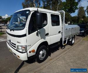 2010 Hino 300 XZU417R 716 6sp A Dual Cab Car Licence