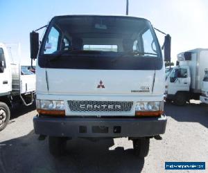 2007 MITSUBISHI CANTER FG649 4x4 DUAL CAB  TRAY TRUCK.