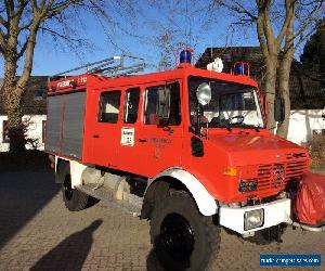 CAMPER EXPEDITION UNIMOG U1300L37 EX FIRE ENGINE 7.5 T UK REG HGV PLATED NO VAT!