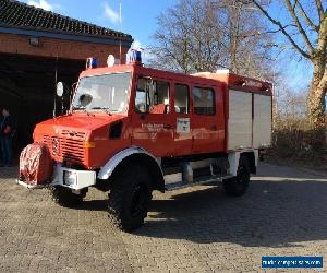 CAMPER EXPEDITION UNIMOG U1300L37 EX FIRE ENGINE 7.5 T UK REG HGV PLATED NO VAT!