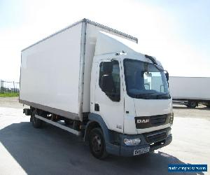 2012/62 DAF TRUCKS LF45 (160) 7.5 TONNE BOX WITH CANTILEVER TAIL LIFT