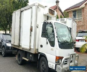 ISUZU NKR 200 REFRIGERATED TRUCK PANTECH 2.5 PALLET WITH 2 SIDE SLIDING DOORS.