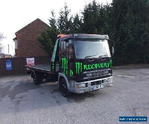 Ford Iveco cargo tilt and slide recovery truck 2001 7.5 ton stunning example