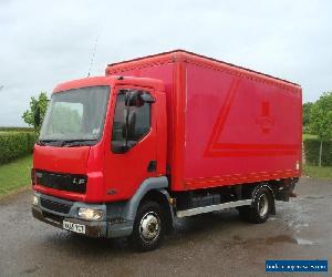 2006 DAF LF45.130 4X2 WITH BOX BODY AND TAIL LIFT