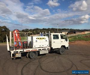 1998 Toyota Dyna Service Truck 87500kms! Crane And Hydraulic Tailgate 7 Seater 