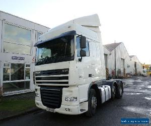 DAF TRUCKS XF105 460 6 x 2 SPACE CAB TRACTOR UNIT WITH AIR MANAGEMENT KIT